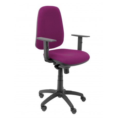 Silla Tarancón bali morado con brazos regulables