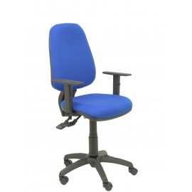 Silla Tarancón bali azul con brazos regulables