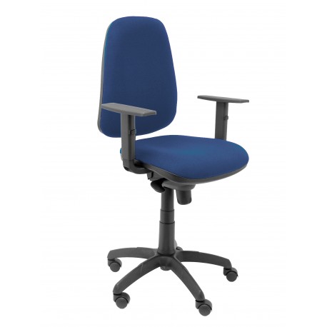 Silla Tarancón bali azul marino con brazos regulables