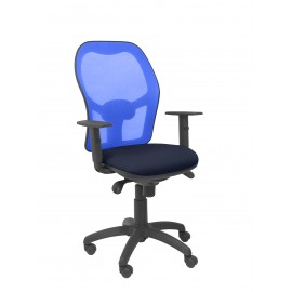 Silla Jorquera malla azul asiento bali azul marino