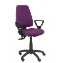 Silla Elche S bali morado brazos fijos