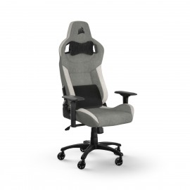 Corsair CF-9010058-WW silla para videojuegos Silla para videojuegos de PC Asiento de malla Gris