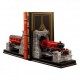 Replica the noble collection harry potter sujetalibros hogwart express en tunel