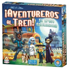 Juego de mesa ¡aventureros al tren! el tren fantasma pegi 6