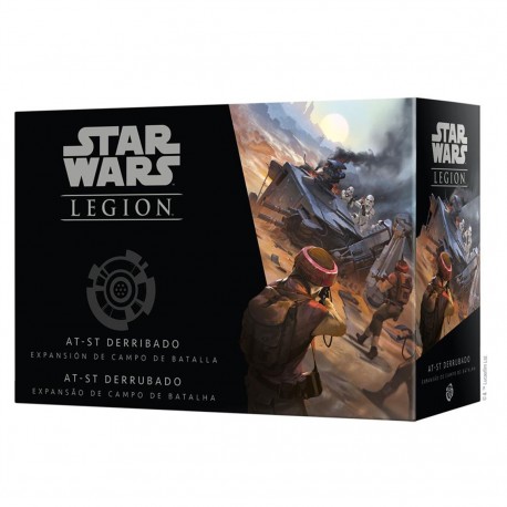 Juego de mesa star wars legion : at - st derribado pegi 14