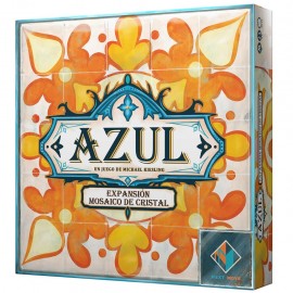 Juego de mesa azul mosaico de cristal pegi 8