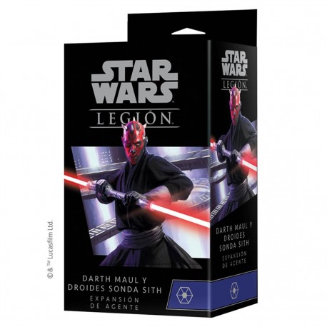 Juego de mesa star wars legión: darth maul & droides sonda sith pegi 14