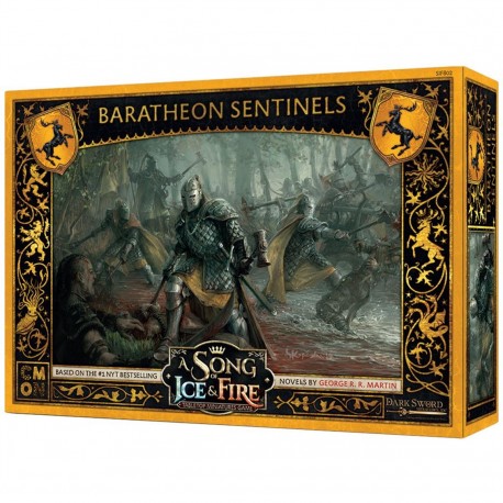 Juego de mesa asmodee cancion de hielo y fuego: centinelas baratheon pegi 14