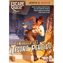 Juego de mesa escape quest 1: en busca del tesoro perdido formato libro pegi 12