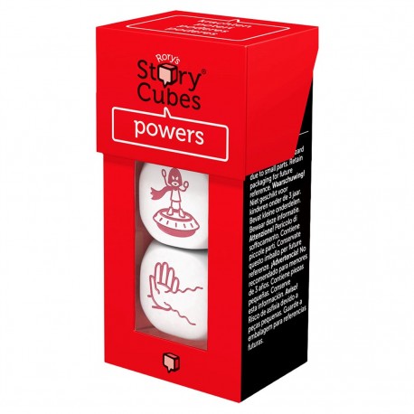 Juego de mesa story cubes : poderes pegi 8