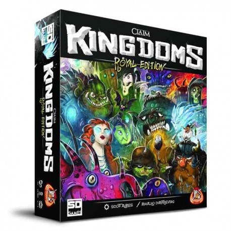 Juego de mesa claim kingdoms royal edition pegi 10