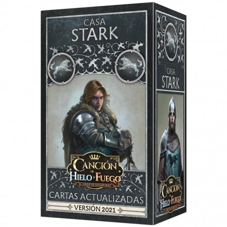 Juego de mesa cancion de hielo y fuego: pack de faccion stark pegi 14