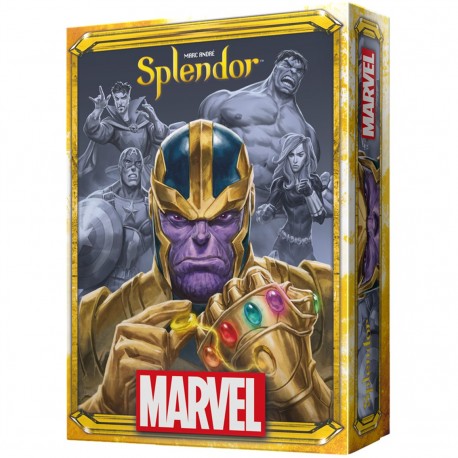 Juego de mesa asmodee splendor marvel pegi 10