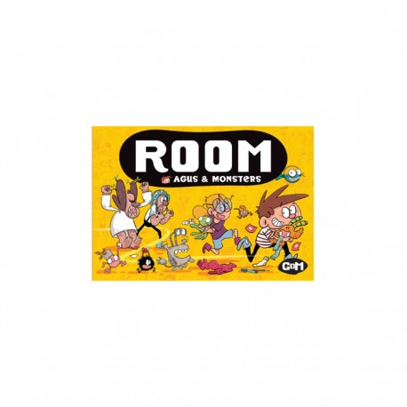 Juego de mesa gdm room -  agus y los monstruos pegi 6