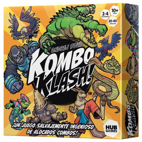 Juego de mesa kombo klash! pegi 10