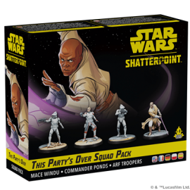 Juego de mesa star wars shatter point his partys over squad pack