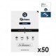 QCHARX INTERNATIONAL - Laminas de proteccion frontales qcharx hidrogelprime para qx1 lite 50 unidades - QCHPRIME50.LITE