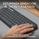 LOGITECH - Logitech Pebble Keys 2 K380s teclado RF Wireless + Bluetooth QWERTY Español Grafito - 500263@@920-011827@@ZTRA