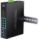 TRENDNET - Trendnet TI-PGM102 switch Gigabit Ethernet (10/100/1000) Energía sobre Ethernet (PoE) Negro - ti-pgm102