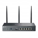 TP-LINK - TP-Link ER706W router inalámbrico Gigabit Ethernet Doble banda (2,4 GHz / 5 GHz) Negro - 500900@@ER706W@@ZTRA