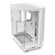 NZXT - NZXT H6 Air Flow Midi Tower Blanco - cc-h61fw-r1