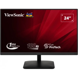 VIEWSONIC - Viewsonic VA2408-MHDB pantalla para PC 61 cm (24'') 1920 x 1080 Pixeles Full HD LED Negro - VA2408-MHDB