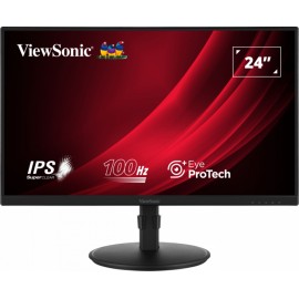 VIEWSONIC - Viewsonic VG2408A-MHD pantalla para PC 61 cm (24'') 1920 x 1080 Pixeles Full HD LED Negro - VG2408A-MHD