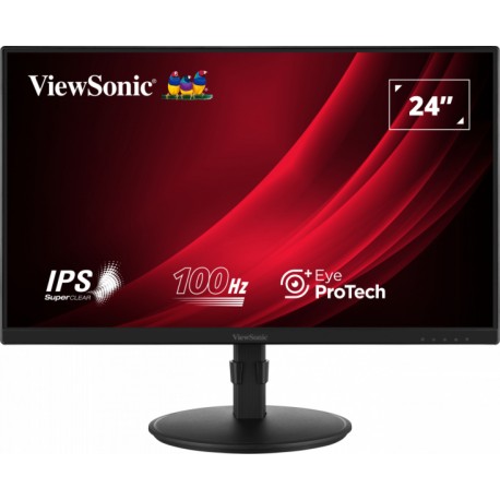 VIEWSONIC - Viewsonic VG2408A-MHD pantalla para PC 61 cm (24'') 1920 x 1080 Pixeles Full HD LED Negro - VG2408A-MHD