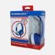 OTL TECHNOLOGIES - OTL Technologies Super Mario Nintendo Mariokart Auriculares Alámbrico Diadema Juego Azul, Blanco - 604211