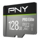 PNY - PNY PRO Elite memoria flash 128 GB MicroSDXC Clase 10 UHS-I - p-sdu128v31100pro-ge