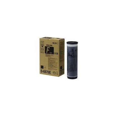 RISO - RISO TINTA RZ-MZ970 / RZ-MZ1070 / SE9380 / ME9350 / A2 (HD) (PACK 2) (SUSTITUYE A S7124E) NEGRO  - S-6870E