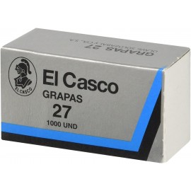 EL CASCO - EL CASCO GRAPAS Nº27 GALVANIZADAS -CAJA DE 1000- - 1G00271