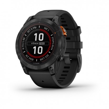 Garmin fēnix 7 Pro 3,3 cm (1.3'') MIP 47 mm Digital 260 x 260 Pixeles Pantalla táctil Gris Wifi GPS (satélite)