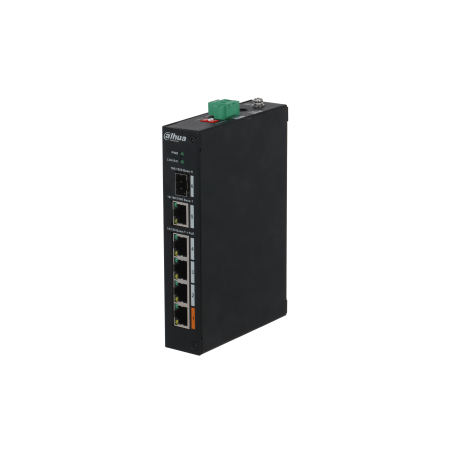 DAHUA TECHNOLOGY - DAHUA - DH-PFS3106-4ET-60-V2 - SWITCH POE INDUSTRIAL