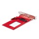 STARTECH.COM - StarTech.com Tarjeta Adaptador U.3 a PCIe - Adaptador PCIe 4.0 x4