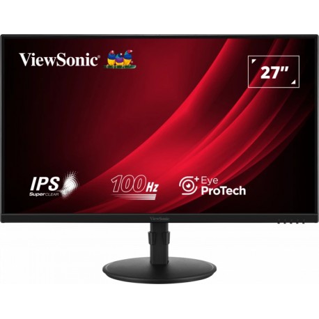 VIEWSONIC - Viewsonic VG2708A-MHD pantalla para PC 68,6 cm (27'') 1920 x 1080 Pixeles Full HD LED Negro - VG2708A-MHD