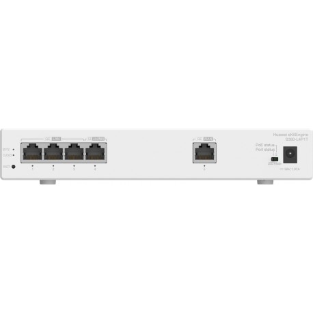 HUAWEI - Huawei S380-L4P1T Gigabit Ethernet (10/100/1000) Energía sobre Ethernet (PoE) Gris - 98012178