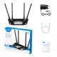 CUDY - Cudy LT400 router inalámbrico Ethernet rápido Banda única (2,4 GHz) 4G Negro - lt400