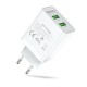 VENTION - Vention Cargador de Pared FBAW0-EU/ 2xUSB/ 18W/ Blanco - FBAW0-EU