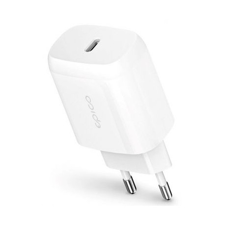 EPICO - Cargador USB-C 20W iPhone - Blanco - 9915101100136