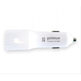 PRIMUX - CARGADOR DE COCHE ULTRARRAPIDO 2xUSB PRIMUX - PTCCU-QC20W