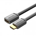 VENTION - Vention Cable Alargador HDMI 4K AHCBJ/ HDMI Macho - HDMI Hembra/ 5m/ Negro - AHCBJ