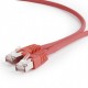 Gembird PP6A-LSZHCU-R-0.5M cable de red 0,5 m Cat6a S/FTP (S-STP) Rojo