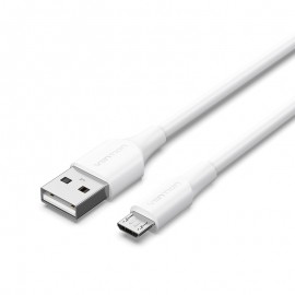 VENTION - Vention Cable USB 2.0 CTIWF/ USB Macho - MicroUSB Macho/ 1m/ Blanco - CTIWF