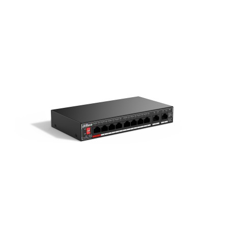 Dahua Technology DH-SG1010P switch No administrado Gigabit Ethernet (10/100/1000) Energía sobre Ethernet (PoE) Negro