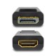 Axagon RVD-HI adaptador de cable de vídeo DisplayPort HDMI Negro