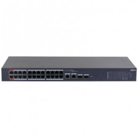 Dahua Technology DH-CS4226-24ET-375 switch Gestionado L2 Gigabit Ethernet (10/100/1000) Energía sobre Ethernet (PoE) Negro