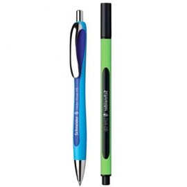 SCHNEIDER BOLÍGRAFO SLIDER RAVE XB RECARGABLE AZUL + 1 FINELINER LINE-UP GRATIS -BLISTER-