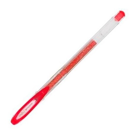 UNIBALL ROLLERBALL SIGNO SPARKLING UM-120SP ROJO -12U-