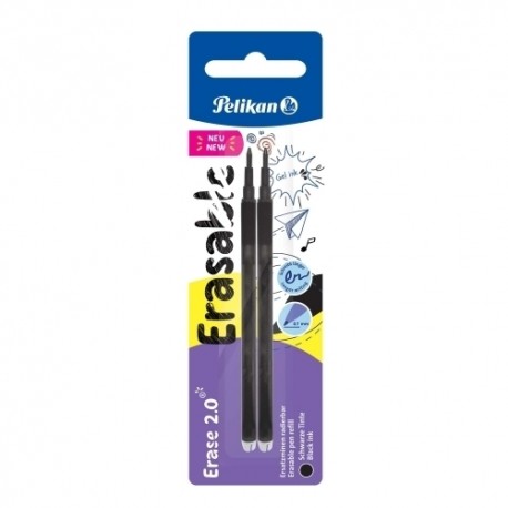 RECAMBIO PELIKAN ERASE 2.0 NEGRO B/2